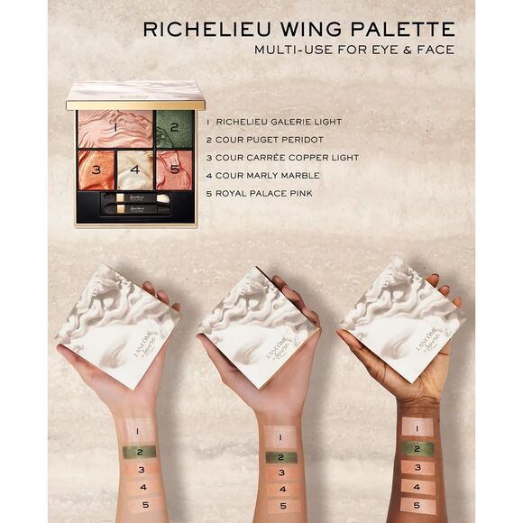 Lancôme Richelieu Wing Makeup/ Eyeshadow Palette -The Louvre Collection $89 Rare - Picture 4 of 9